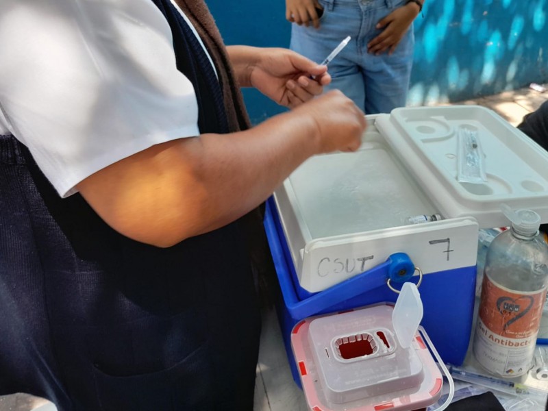 Sierra Negra: 10% de población renuente a vacunarse contra influenza