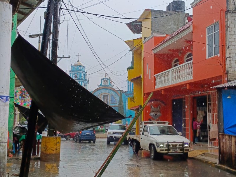 Sierra Negra reporta bajas temperaturas y lluvias