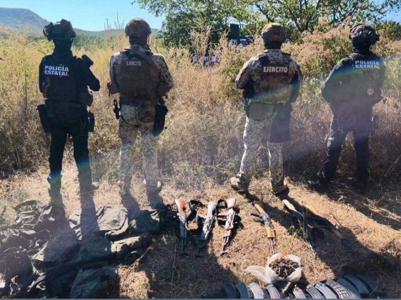 Tras enfrentamiento en Tepuche mueren 7 presuntos sicarios Tras enfrentamiento en Tepuche mueren 7 presuntos sicarios