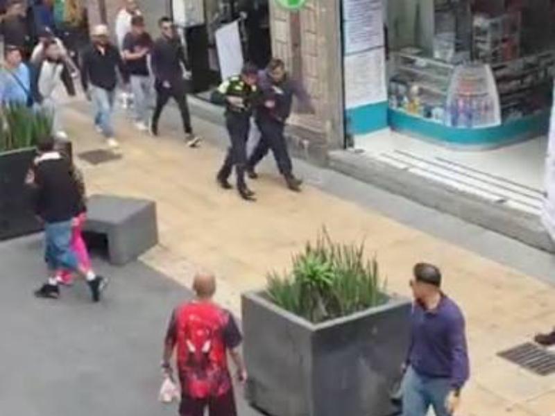 Siete detendidos por agresión a policías en el Centro Histórico