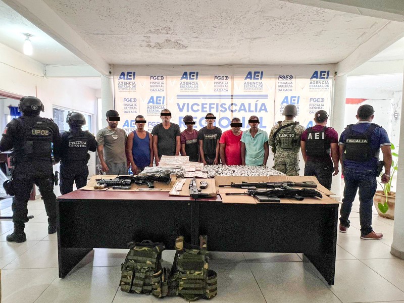 Siete detenidos y un agresor abatido tras enfrentamiento armado, Cacahuatepec