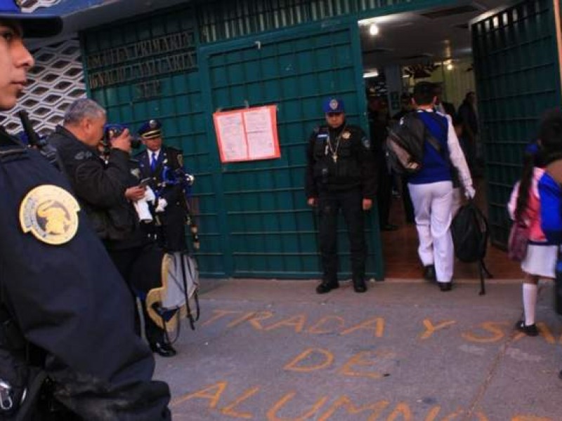 Siete mil policías vigilarán regreso a clases en CDMX