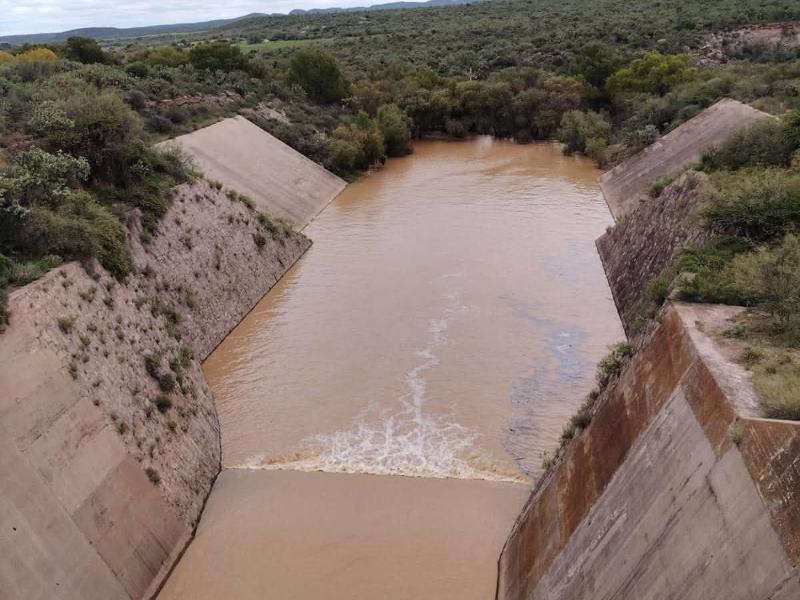 Siete presas de Zacatecas superan 95 por ciento de su capacidad