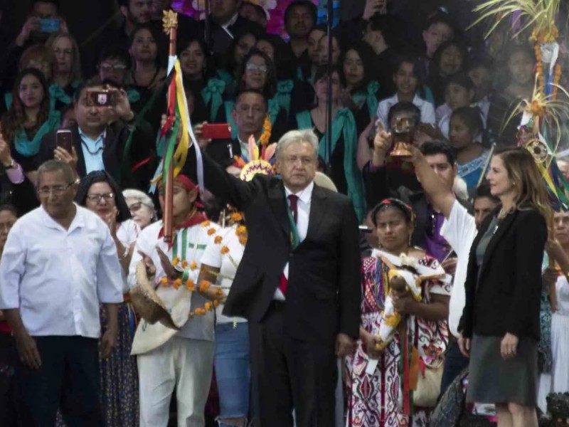 Significado y horario de la entrega del bastón a Sheinbaum