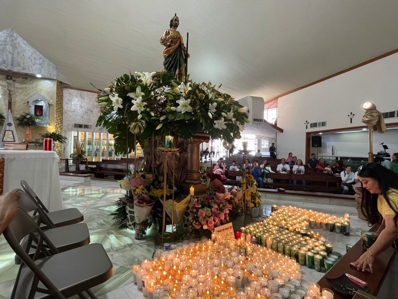 Sigue creciendo la fe, ciudadanos celebran a San Judas Tadeo Sigue creciendo la fe, ciudadanos celebran a San Judas Tadeo