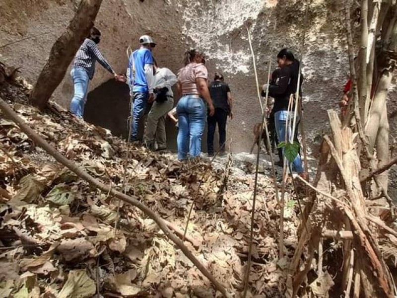 Sigue Fiscalía recuperando restos de “La Cueva del Diablo”