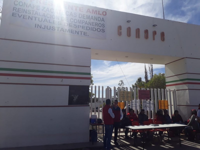 Siguen sin solución despidos de Conafe en Zacatecas