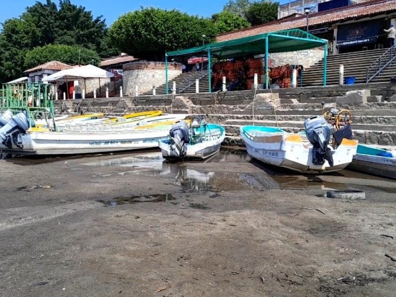 Crítico los bajos niveles en el Río Grijalva