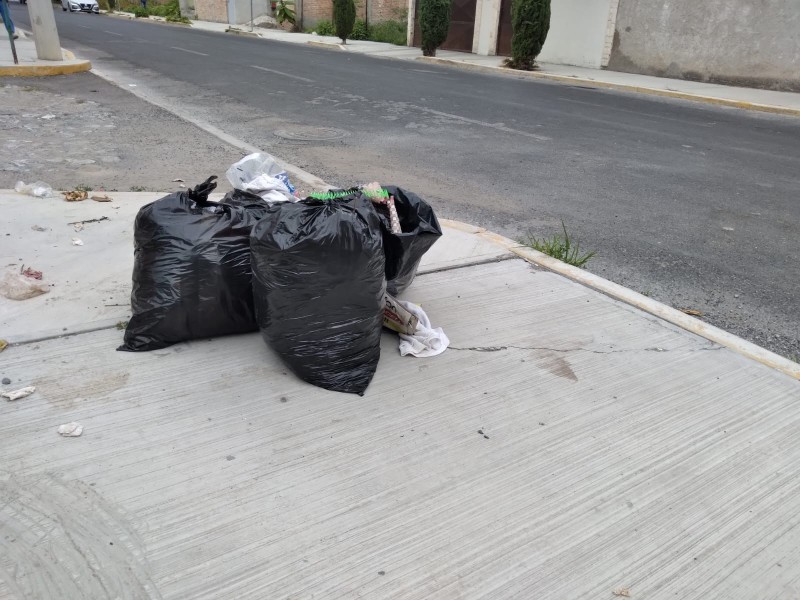 Siguen constantes reportes por falta de recolección de basura