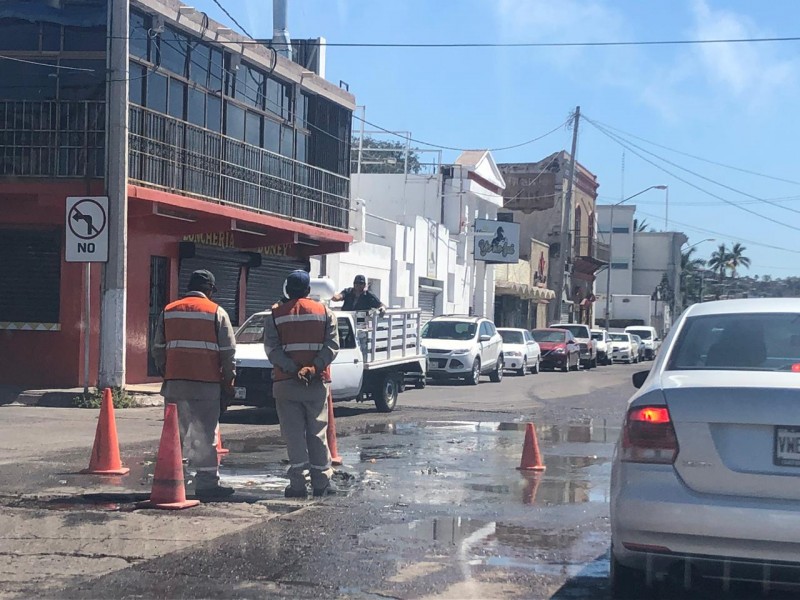 Siguen derrames de aguas negras