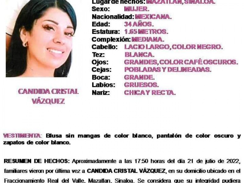 Siguen investigando caso de la desaparición de La Chulis