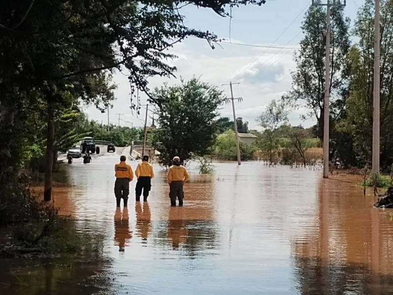 Siguen las inundaciones en Ciénega y Altos Sur: 60 viviendas dañadas