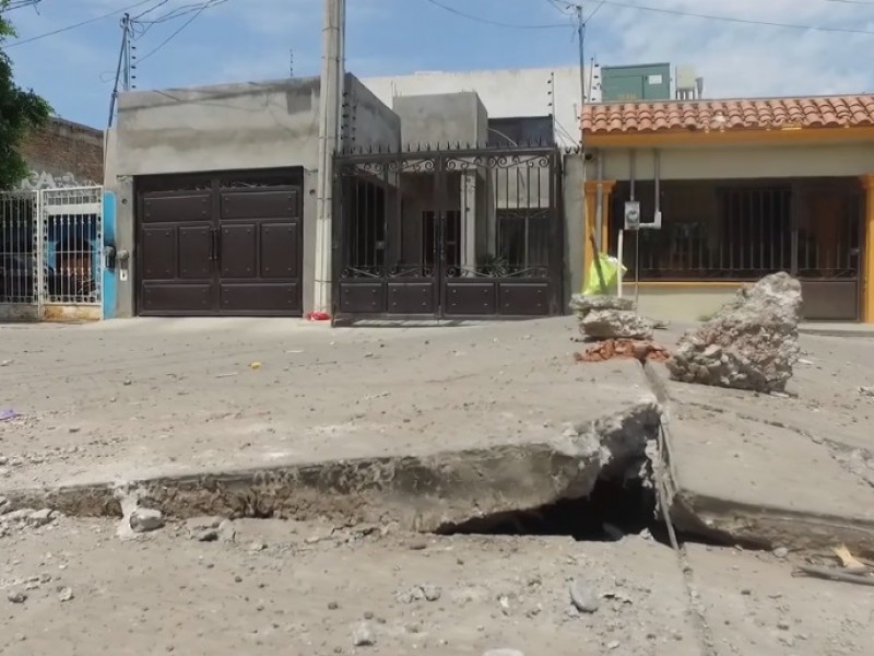 Siguen las obras de mala calidad