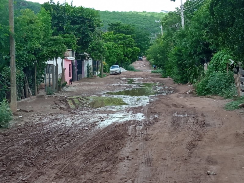 Siguen sin repararse drenajes colapsados en Nuevo San Miguel