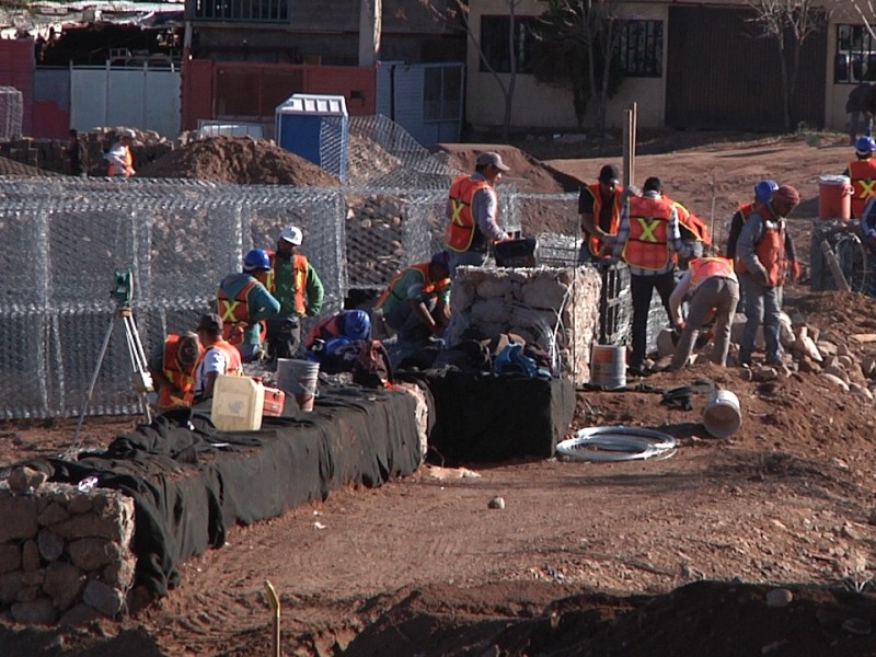 Siguen trabajos en parque de SEDATU