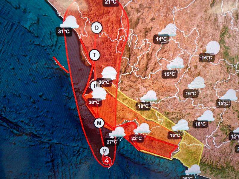 Jalisco en la alerta máxima por Simon