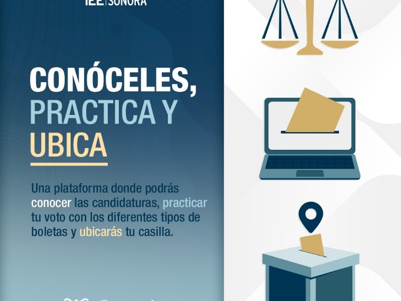 Simulador de votación en línea para elecciones judiciales en Sonora