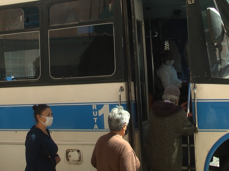 Sin acatar medidas en Trasporte Público