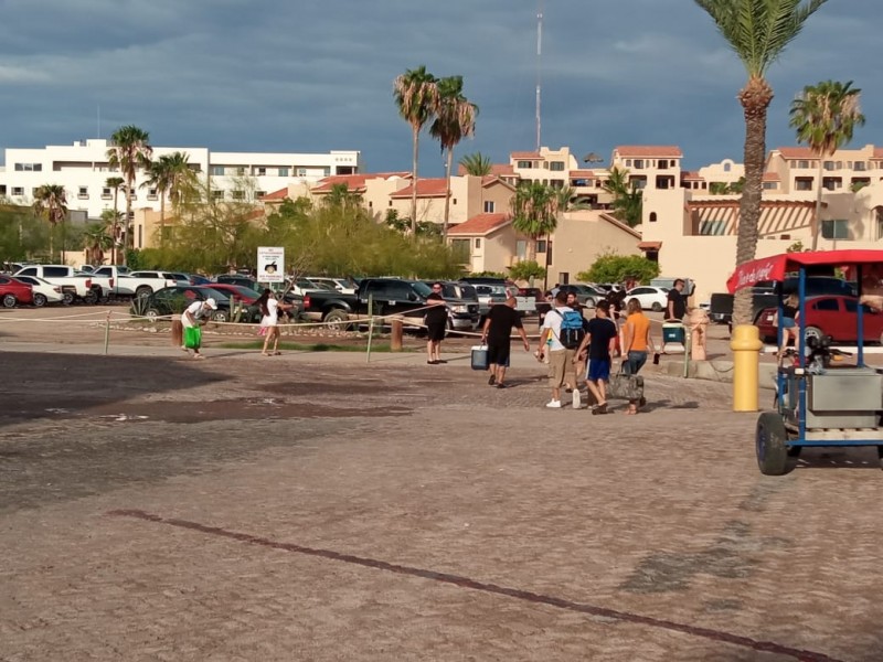 Sin afectaciones en San Carlos, turistas disfrutan del destino