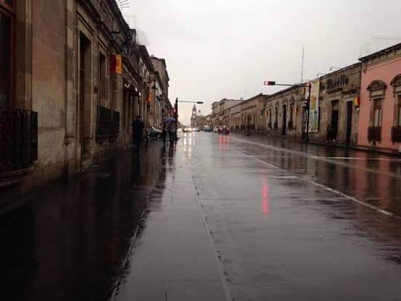 Sin afectaciones por lluvias en Morelia
