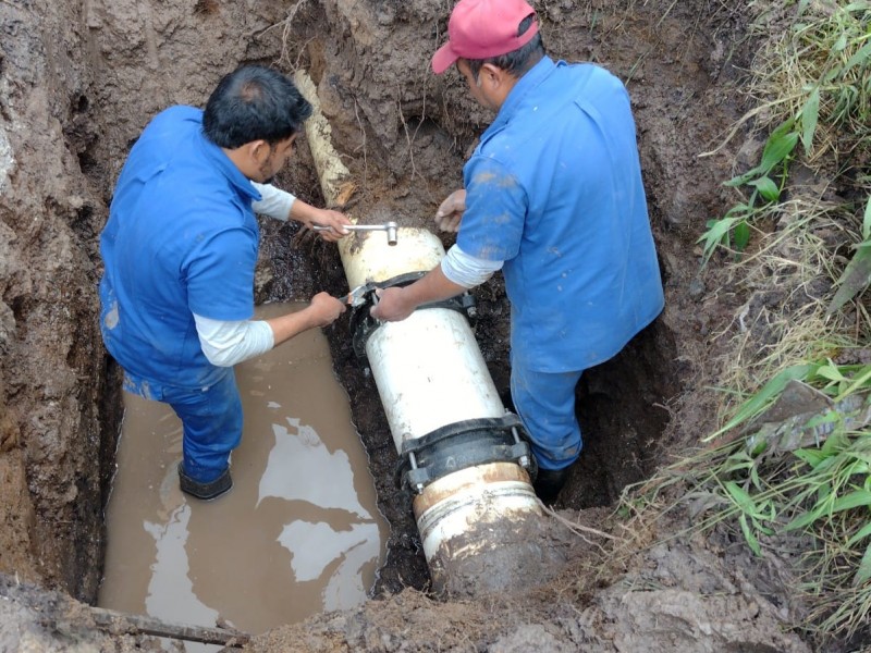 Sin agua, 18 colonias por obra en la Lázaro Cárdenas