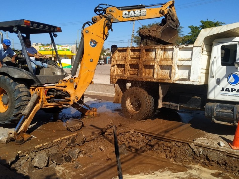 Sin agua 80 colonias del sur poniente de Culiacán