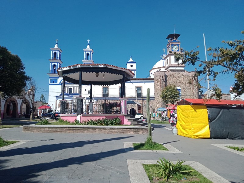 Sin agua en San Felipe Tlamililolpan en Toluca