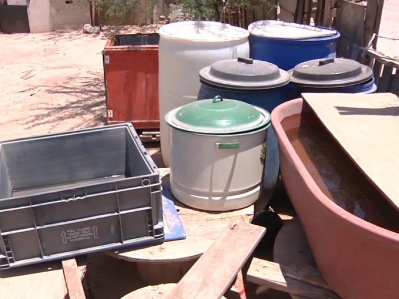 Sin agua hasta por dos semanas: Granjas Micas