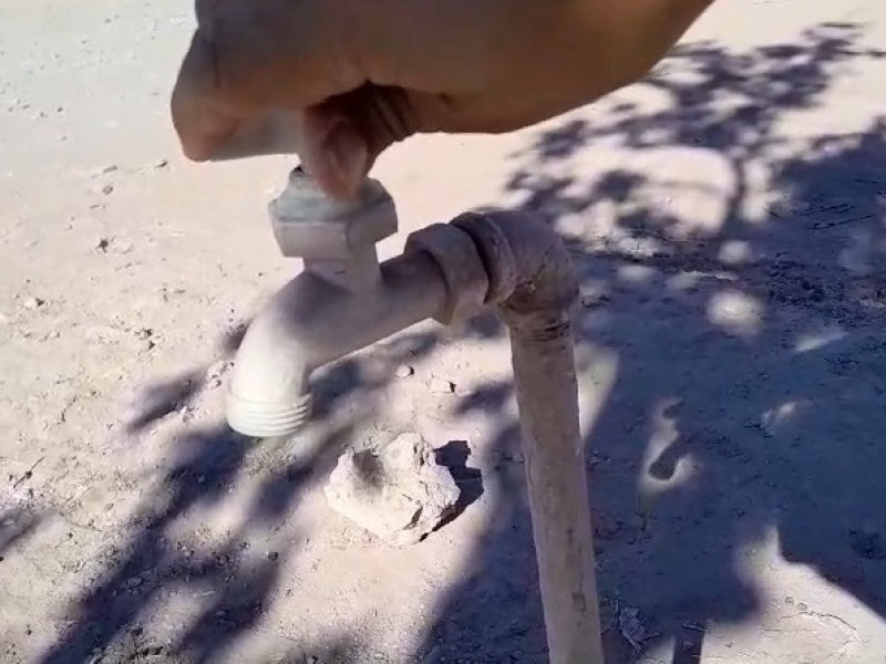 Sin agua Panteón del Carmen durante meses por falla mecánica