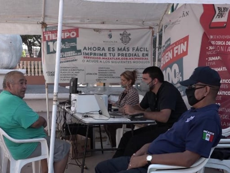 Sin agua, pero con módulos de JUMAPAM cercas de casa