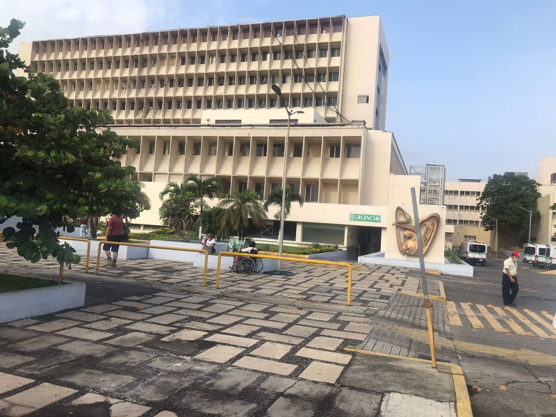 Sin aire acondicionado en el Hospital 14 del IMSS Veracruz