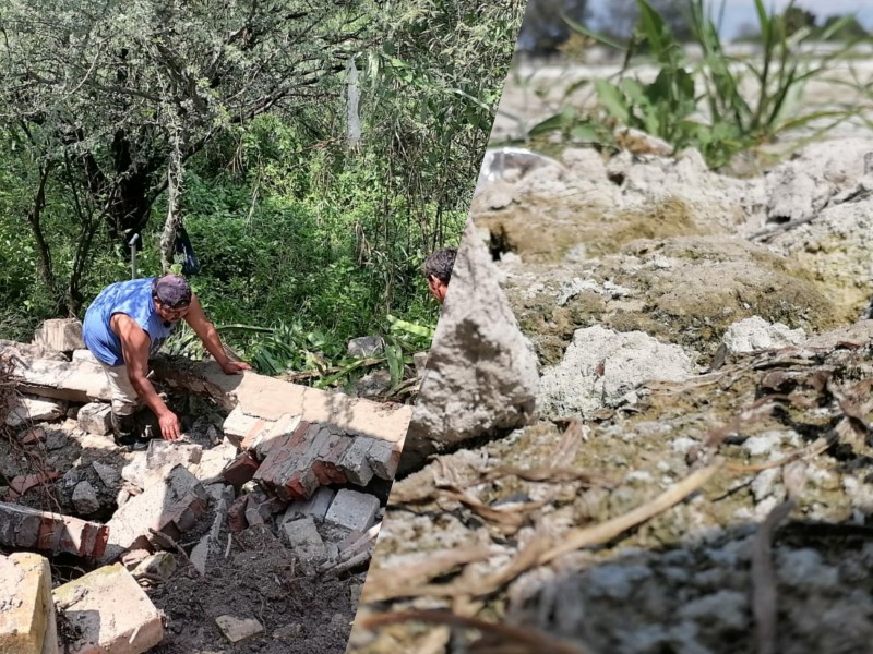 Sin atender pérdidas en el campo y viviendas, tras lluvias