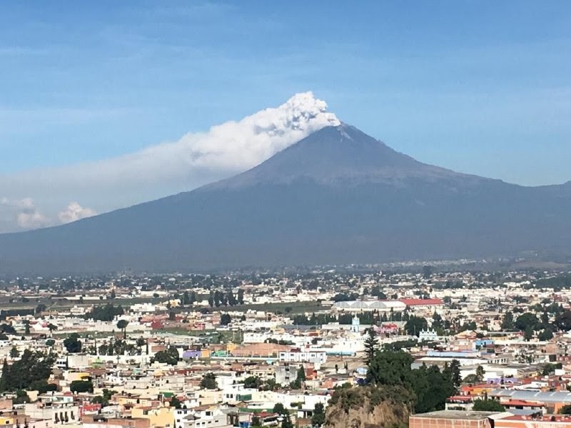 Sin cambios relevantes el comportamiento del Popocatépetl