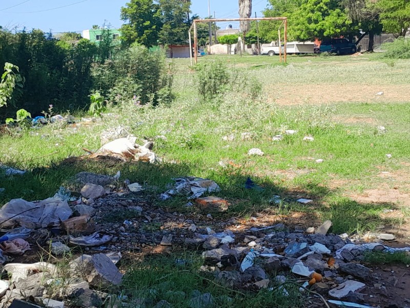 Sin cancha y sin juego:espacios deportivos en abandono