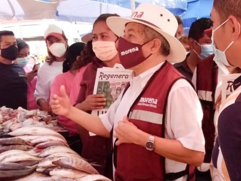 Sin candidato, inician campaña a gobernador por Morena en Acapulco