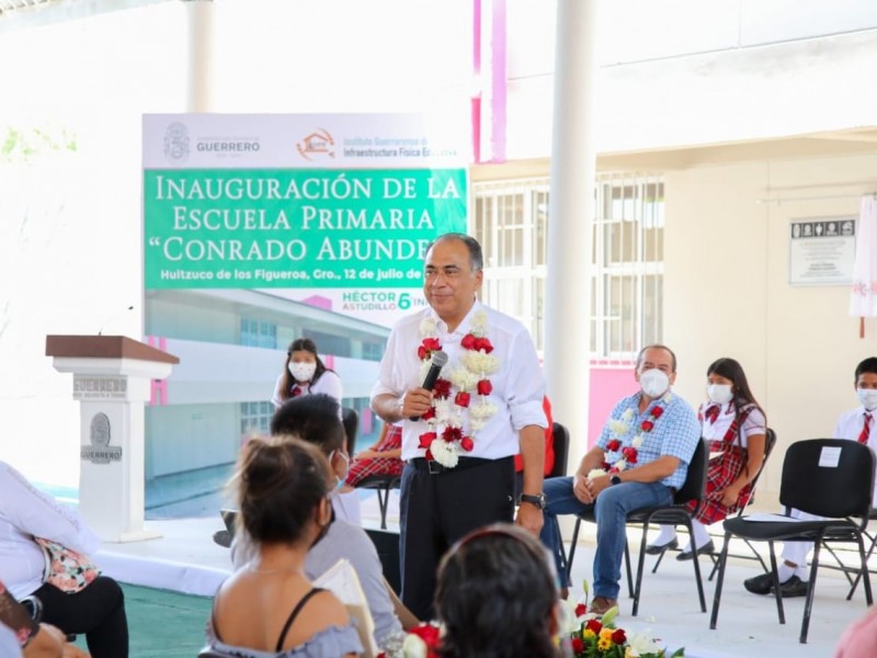 Sin condiciones de salud, no habrá clases presenciales; Héctor Astudillo