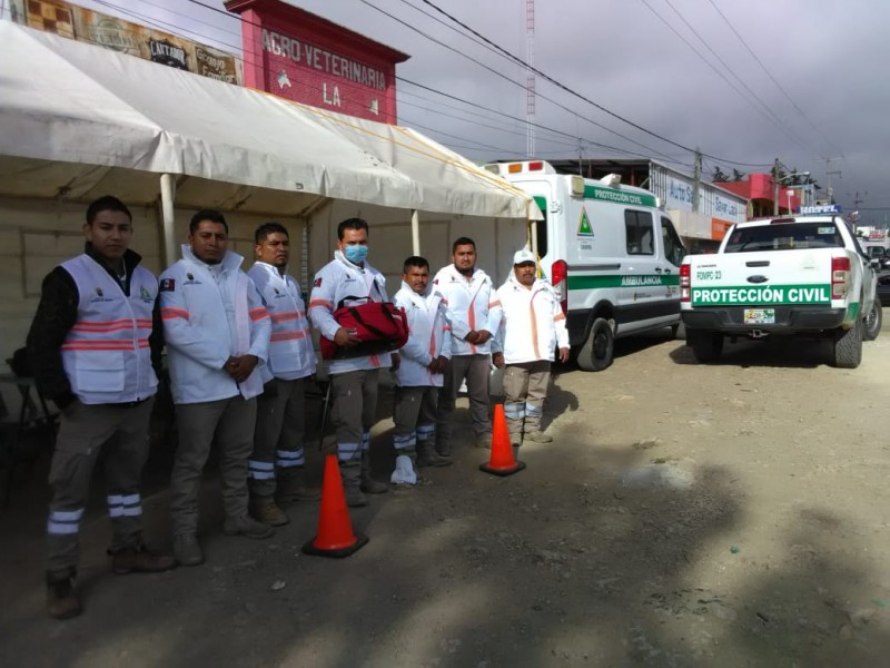 Sin decesos en Chiapas, reporta operativo de seguridad