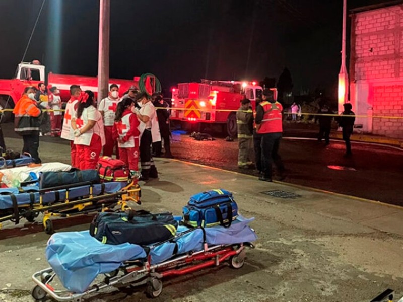 Sin identificar 5 internos fallecidos en incendio de anexo