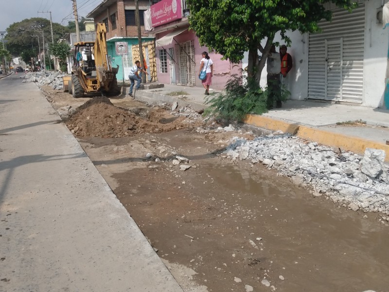 Sin información sobre reparación de drenaje en SalinaCruz