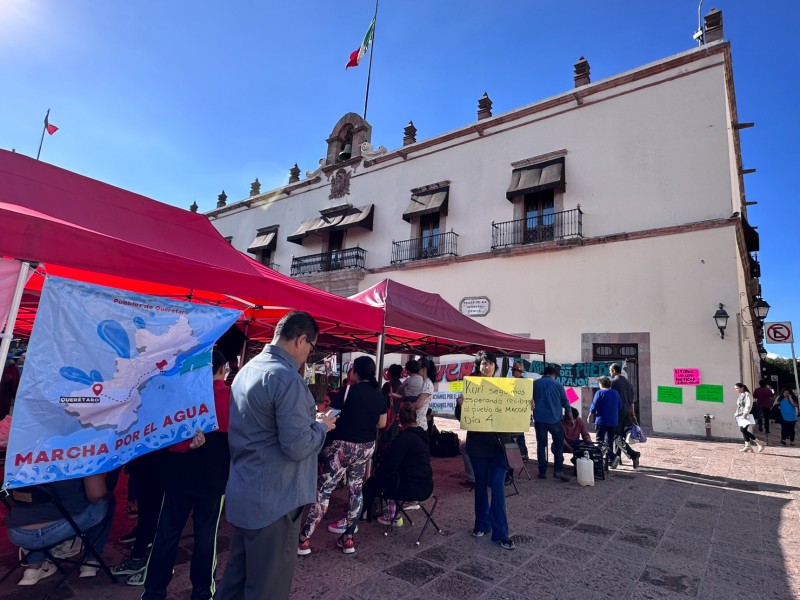 Sin llegar a acuerdos con manifestantes de Maconí