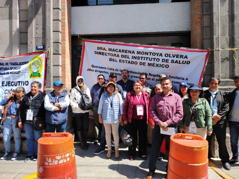 Sin lugar de trabajo coordinación sanitaria Toluca; piden la reubicación