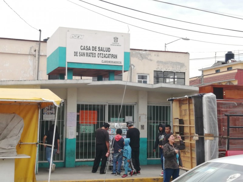 Sin medico en San Mateo Otzacatipan
