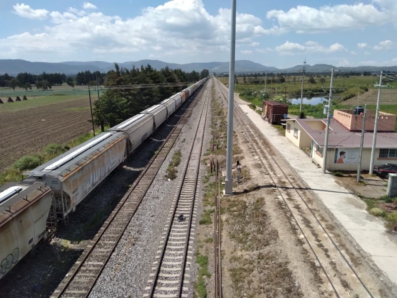 Sin migrantes en estación Jesús de Nazareno en Cd Serdán