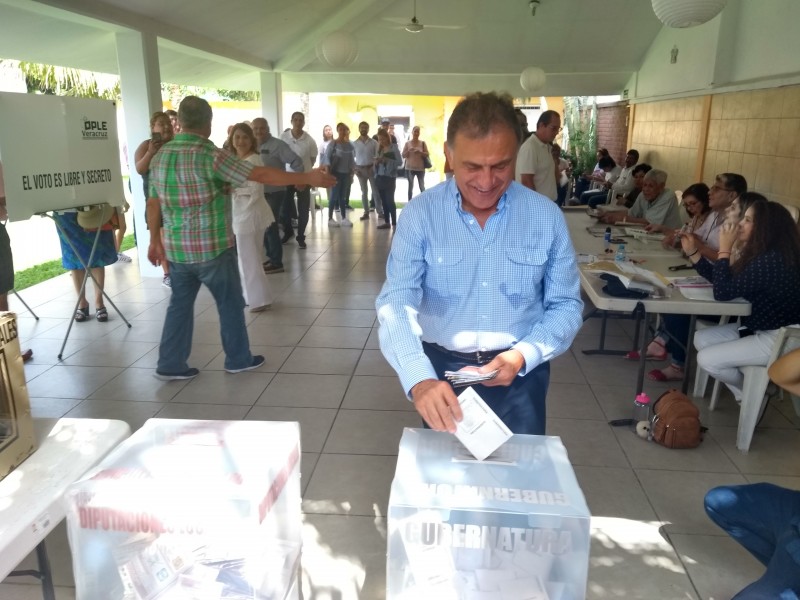 Sin ningún incidente por jornada electoral: Yunes Linares