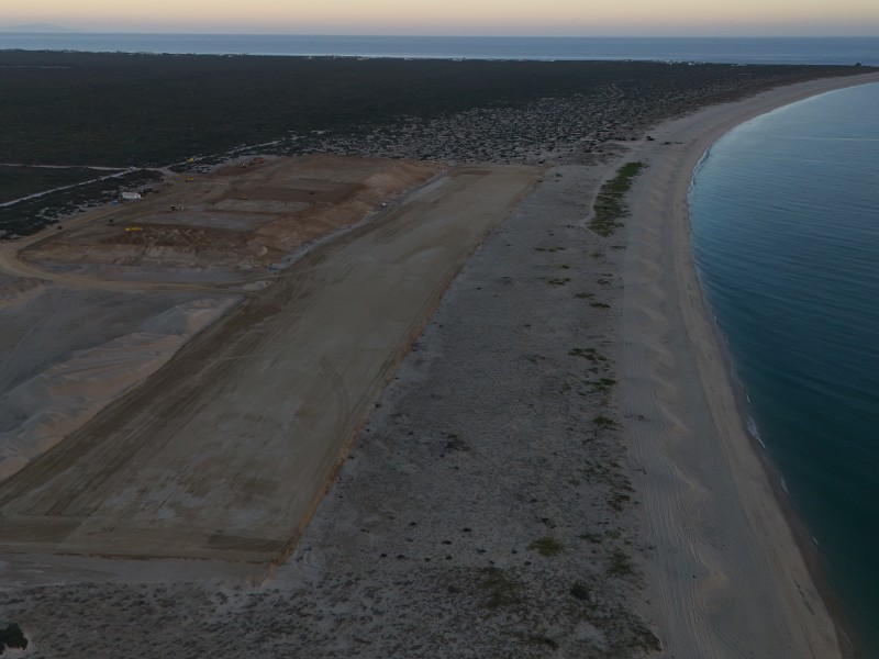 Sin permiso ambiental construyen hotel cerca de Cabo Pulmo