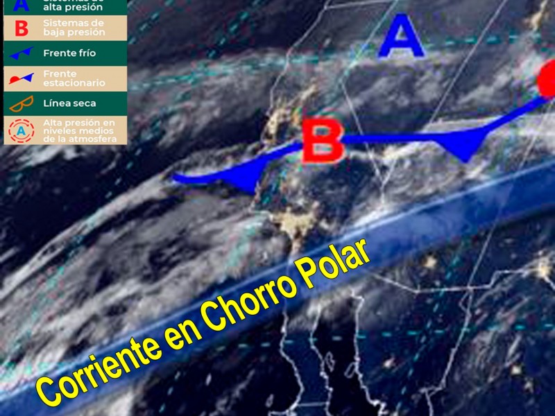 Sin probabilidad de lluvia y vientos de 20 a 30km/h