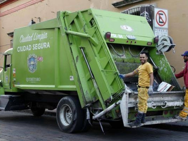 Sin recolección de basura el 25 y 1