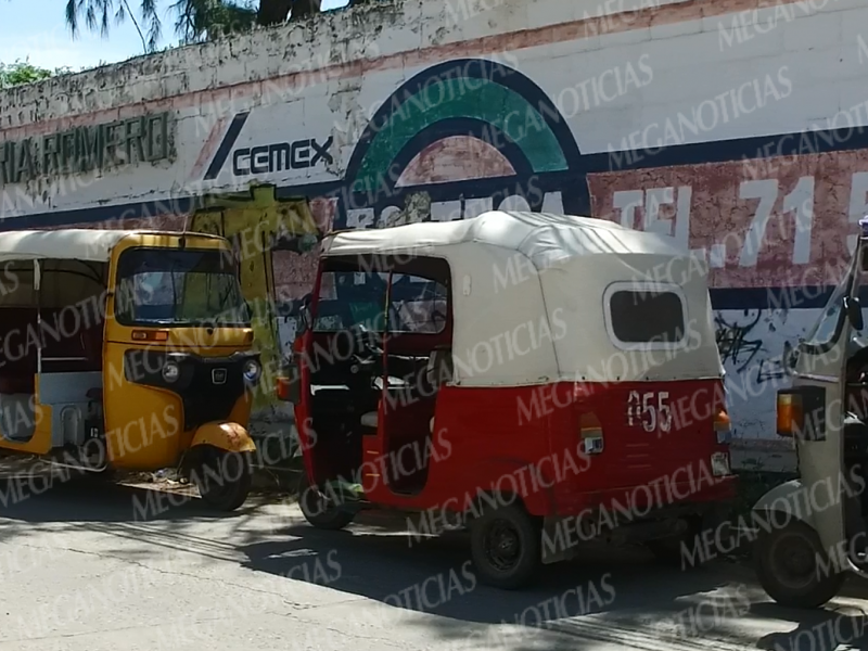 Sin regulación cuotas de mototaxis en Tehuantepec