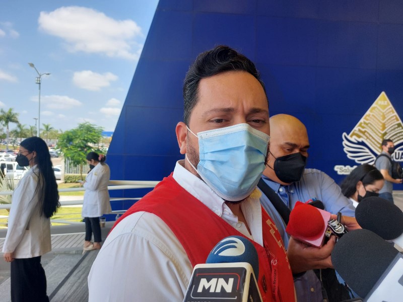 Sin repuntar casos covid en la Cruz Roja Culiacán