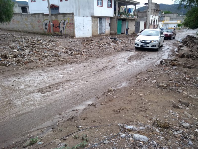 Sin respuesta de Ayuntamiento por afectaciones de lluvia